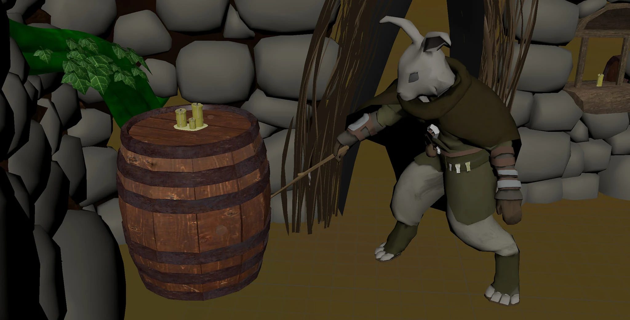 Rabbit Druid's use that pokin' stick