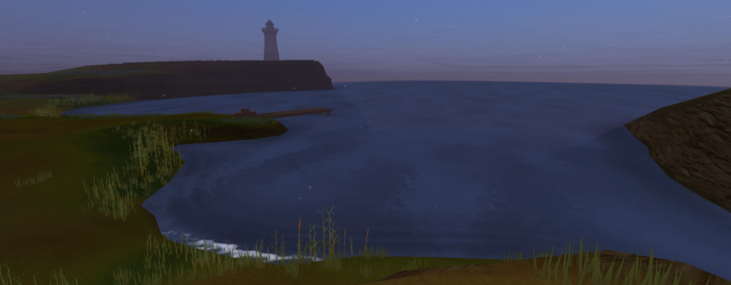 The coastline of the Outlet